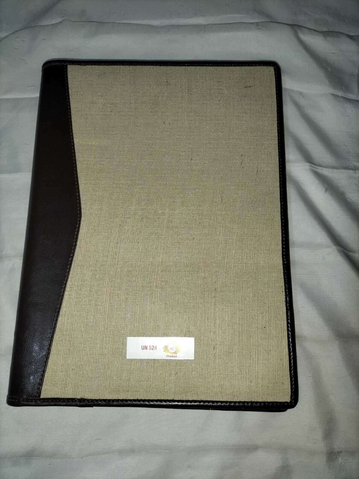 Leather Jute File Folder - Various Sizes Available | Modern Design, High-quality Materials, Ideal For Commercial Use