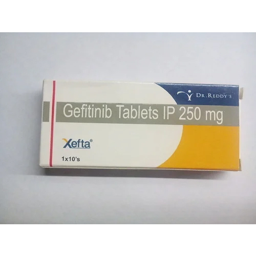 250mg Gefitinib Tablets IP - 100% Yeast Composition | Effective Non-Small Cell Lung Cancer Treatment, Recommended Cool Storage, 6-12 Months Shelf Life