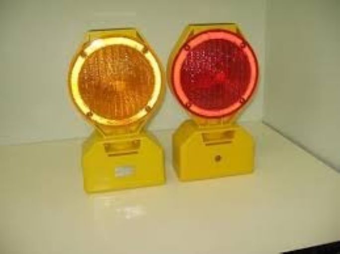 Solar Flasher With Clamp 4 Led