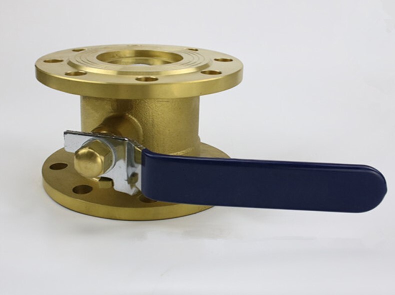 Flanged Brass Ball Valve - Brass Body, Sizes 1/2 To 12 Inches, Flanged Ends Conforming To Ansi, Pressure Rating Up To 300 Psi | Engineered For Longevity, Ease Of Operation