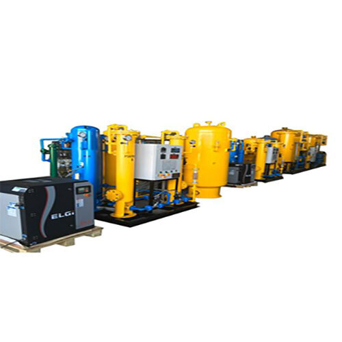 Copper Deoxo Nitrogen Generator - Metal Construction, 5-1000 Nm3/hr Flow Range | 98-99.999% Purity, Yellow and Blue, Automatic Operation, 440V Voltage, 1 Year Warranty
