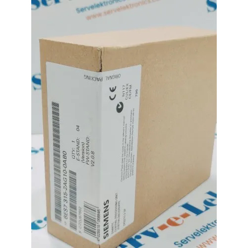 Siemens 6Es7315-2Ag10-0Ab0 Plc - Height: 125 Millimeter (Mm)