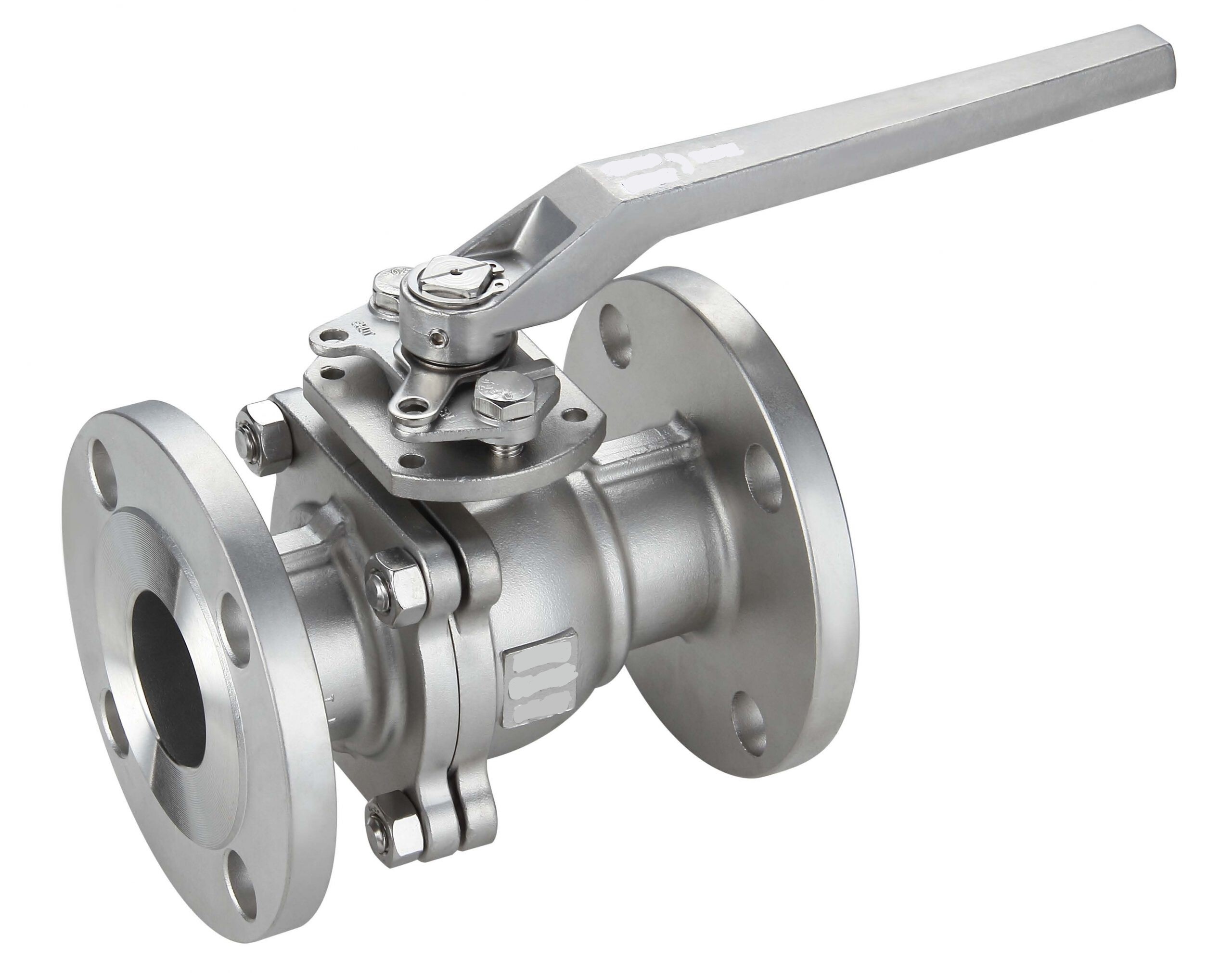 2 Way Flanged Ball Valve Ptfe Ss304
