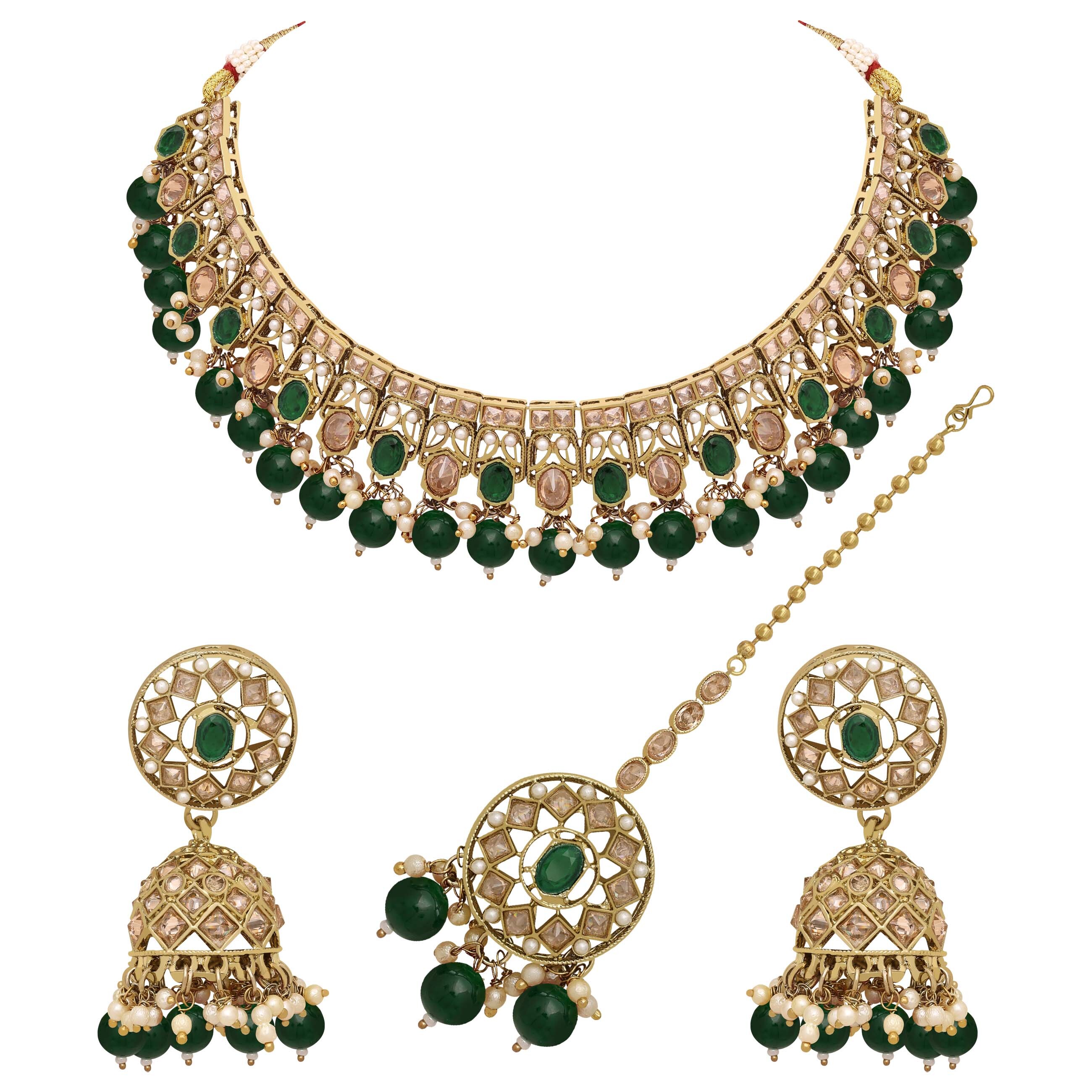 Bridal Set Amazon Dulhan Set Bridal Necklace Ladies Jewellery Sets