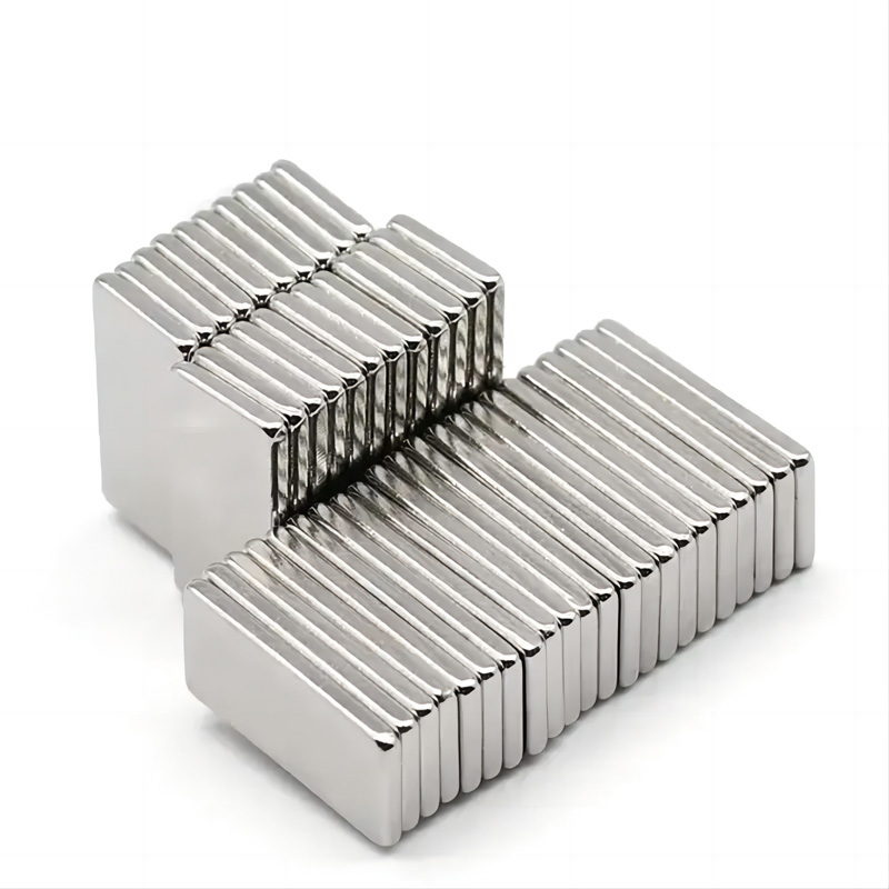 Block Sintered Ndfeb Magnet - Sintered Ndfeb Material, Customized Sizes, Silver/gold/black Colors | High Energy Product, Excellent Magnetic Properties, Ideal For Motors And Sensors