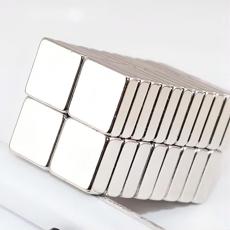 Block Sintered Ndfeb Magnet - Sintered Ndfeb Material, Customized Sizes, Silver/gold/black Colors | High Energy Product, Excellent Magnetic Properties, Ideal For Motors And Sensors