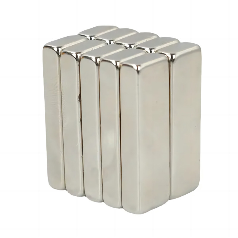 Rectangle Sintered Ndfeb Magnets - Sintered Ndfeb Customized Size Silver Black Gold | Permanent Magnets For Sensors Motors Wind Generators Equipment
