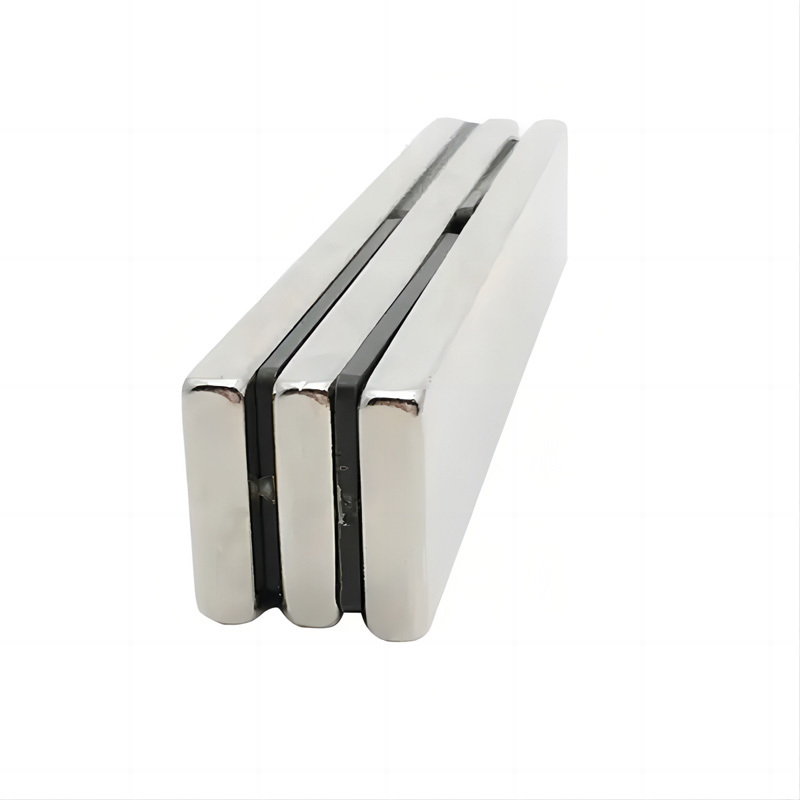 Rectangle Sintered Ndfeb Magnets - Sintered Ndfeb Customized Size Silver Black Gold | Permanent Magnets For Sensors Motors Wind Generators Equipment