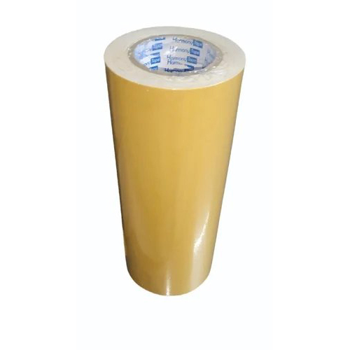 Double Sided Cloth Tape - 20 M Length, Over 100 Mm Width - Bright Yellow, Strong Double Sided Adhesive
