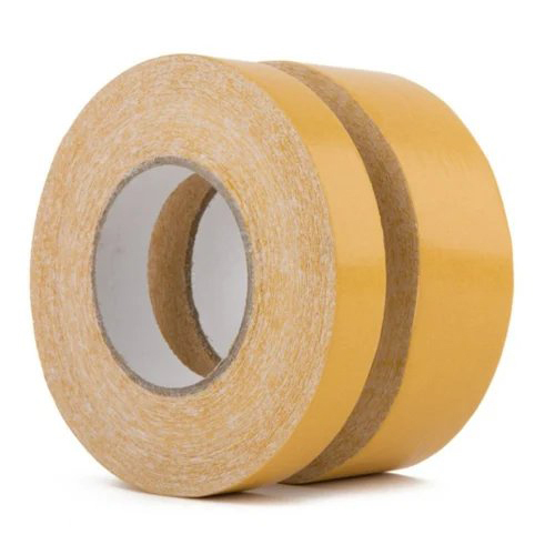 Double Sided Flexographic Mounting Tape - 20 Meter Length, 20 Mm Width | Yellow Adhesive, Single-sided, Versatile For Various Applications