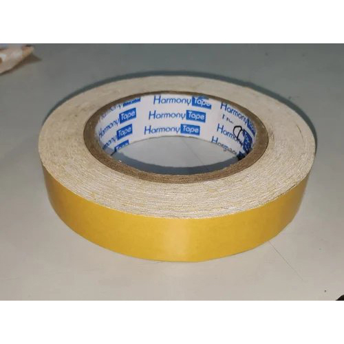 Double Sided Flexographic Mounting Tape - 20 Meter Length, 20 Mm Width | Yellow Adhesive, Single-sided, Versatile For Various Applications