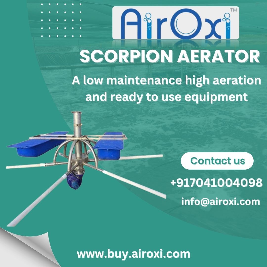 Floating Surface Aerators - 3 Hp & 5 Hp Models | Powerful Jet Aeration System, Blue Finish 