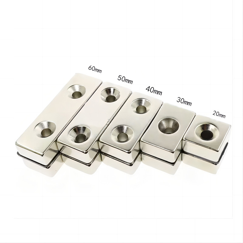 Countersunk Sintered Ndfeb Magnet - Sintered Ndfeb Material, Customized Size, Silver/gold/black Color, Ni/zn/epoxy Coating, High Energy Applications | Ideal For Motors, Sensors, Medical Equipment, And More