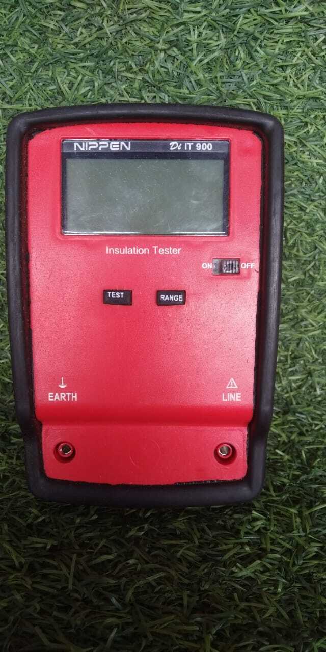 Digital Insulation Tester - Industrial Grade Red Color | 1 Year Warranty Included