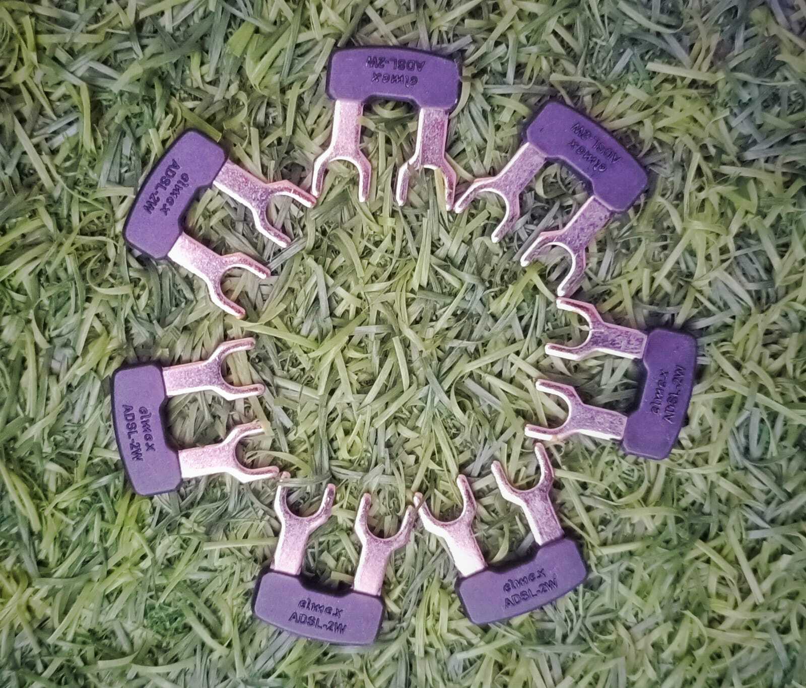 Shorting Link - 2w, Purple Color | Industrial Application