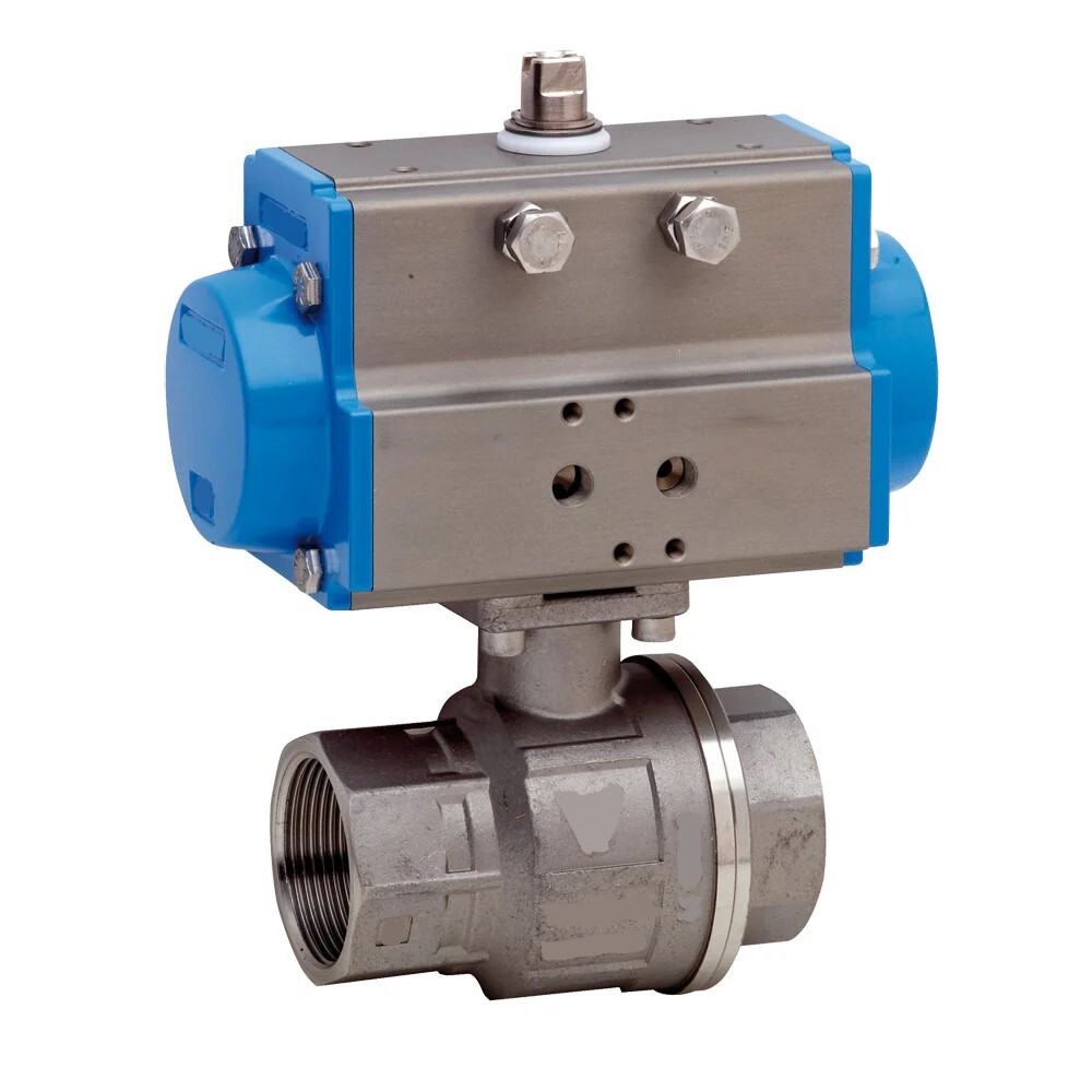 Pneumatic Ball Valve - Cf8/cf8m/cf3m Body, Size Range 1/4" To 6", Neoprene/viton/teflon Diaphragm, Medium Pressure 0.5 To 10 Bar | Linear Motion, Stroke Length 2 Inch, Rated Load 100 Lb