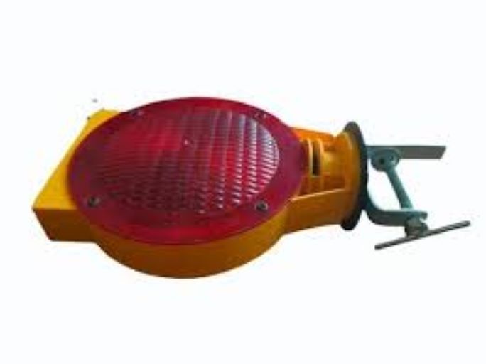 Solar Flasher With Clamp 4 Led
