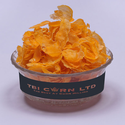 Raw Corn Flakes - Dried Golden Flakes Made from Cleaned Corn | Gluten-Free, Low-Carb, Low-Fat, Bulk Packaging, 9 Months Shelf Life