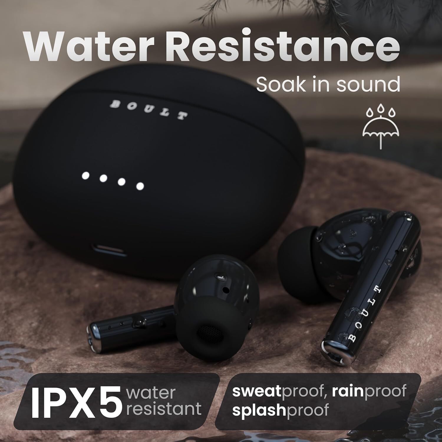 Boult Audio K35 Tws Earbuds With Playtime Of 100 Hours, 3 Eq Modes, 10mm Boomx Drivers, Enc