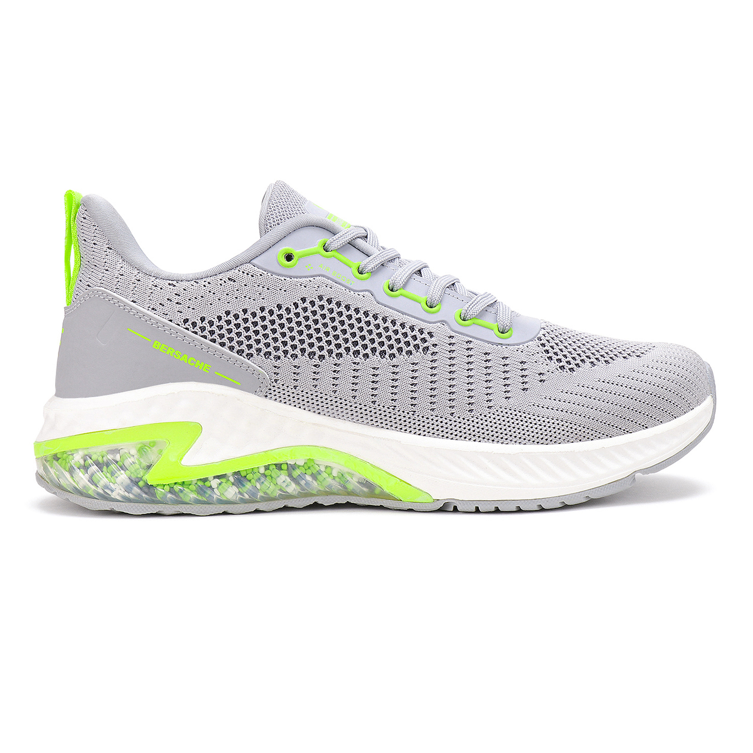 Premium Sports ,Gym, Tranding Stylish Running Shoes (9043) - Color: Grey
