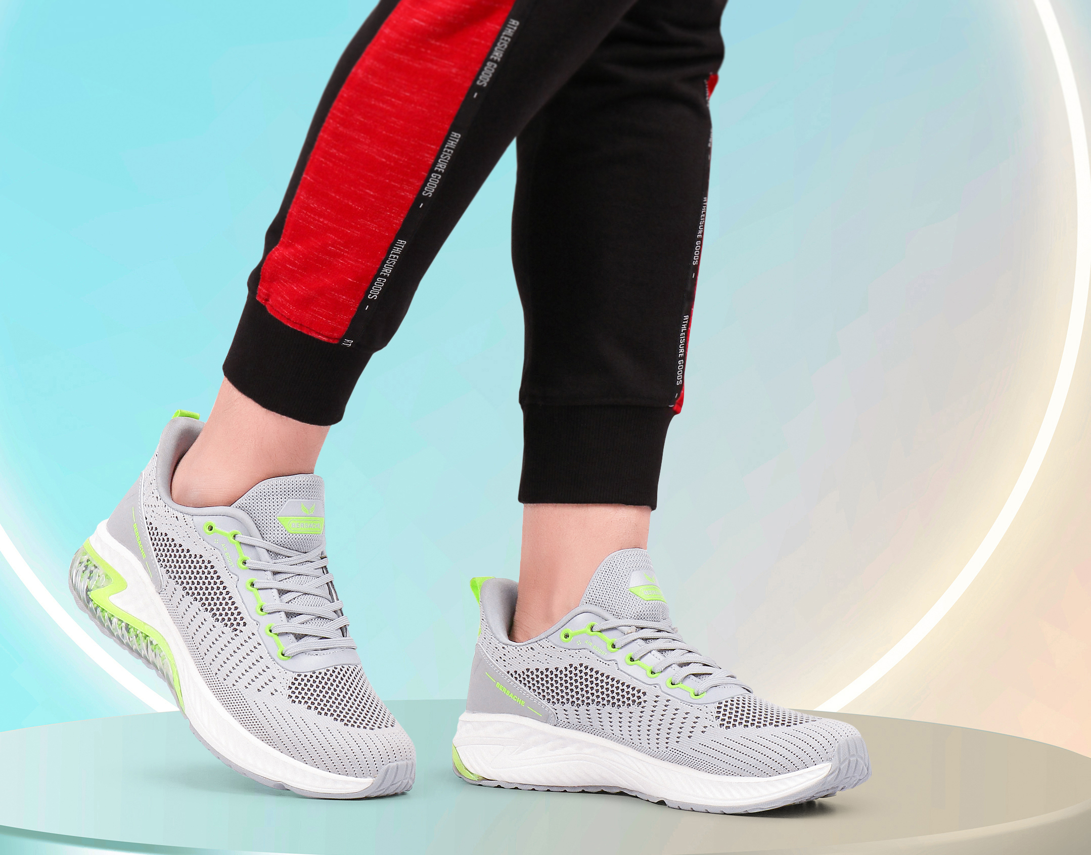 Premium Sports ,Gym, Tranding Stylish Running Shoes (9043) - Color: Grey