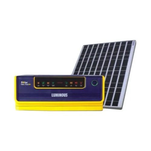 850va Hybrid Luminous Solar Inverter - Durable Aluminium Body, 13 cm H x 31 cm W, Max Voltage 100-280 V, Compatible with All Solar Panels, Easy Installation