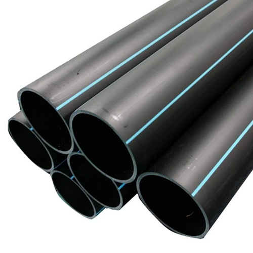 110 MM HDPE Water Pipe - PE 80, 3 m Length, Flange Connection | High Quality, Durable, 1-Year Warranty, Available in Different Colors