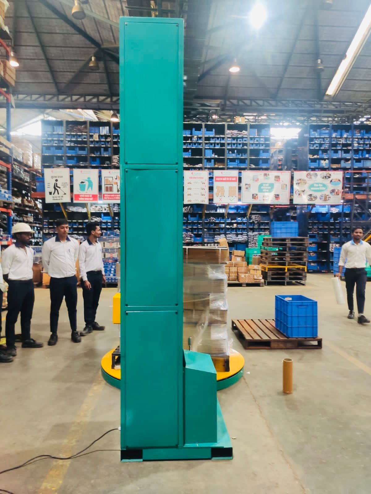 Pallet Wrapping Machine By Ajay Packaging Systems
