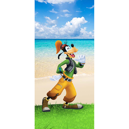 C-10 फैंसी 3D कार्टून प्रिंटेड डोर पेपर