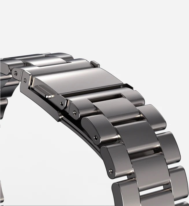 Boult Audio Crown(m) - Zinc Alloy Material, 1.95" Hd Screen With 240x283 Pixels, Bluetooth 5.2 | Spo2 & Heart Rate Monitor, Ip67 Water Resistant, Ai Voice Assistant