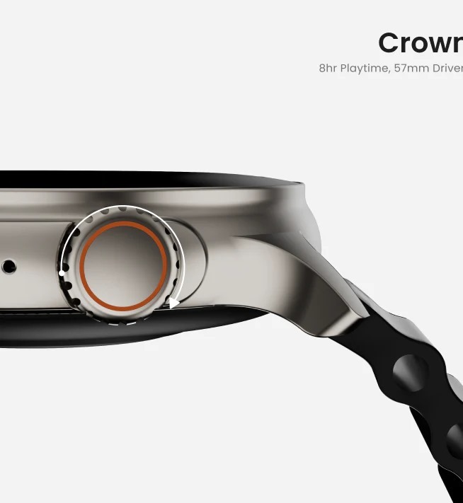Boult Audio Crown R Pro (S) Premium Smart Watch With 1.43 Super Amoled Screen