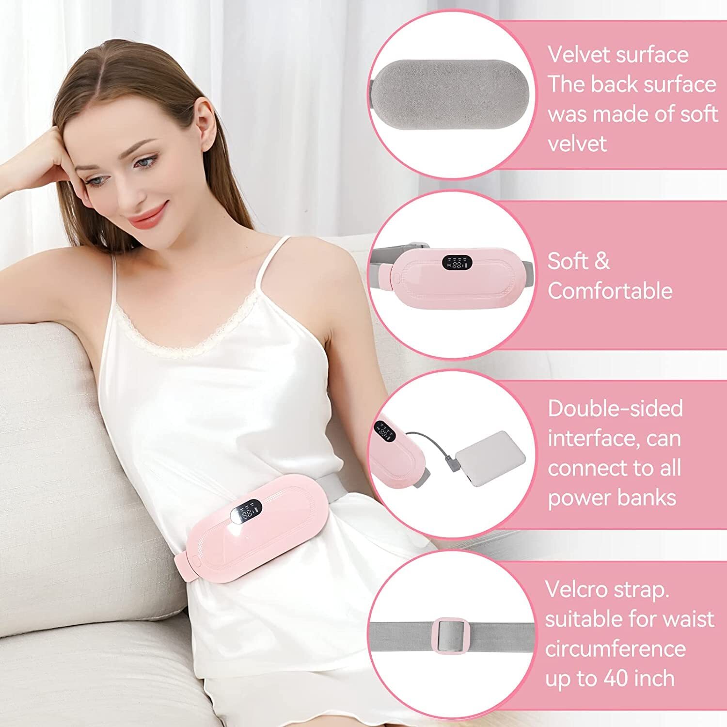 Portable Cordless Heating Pad