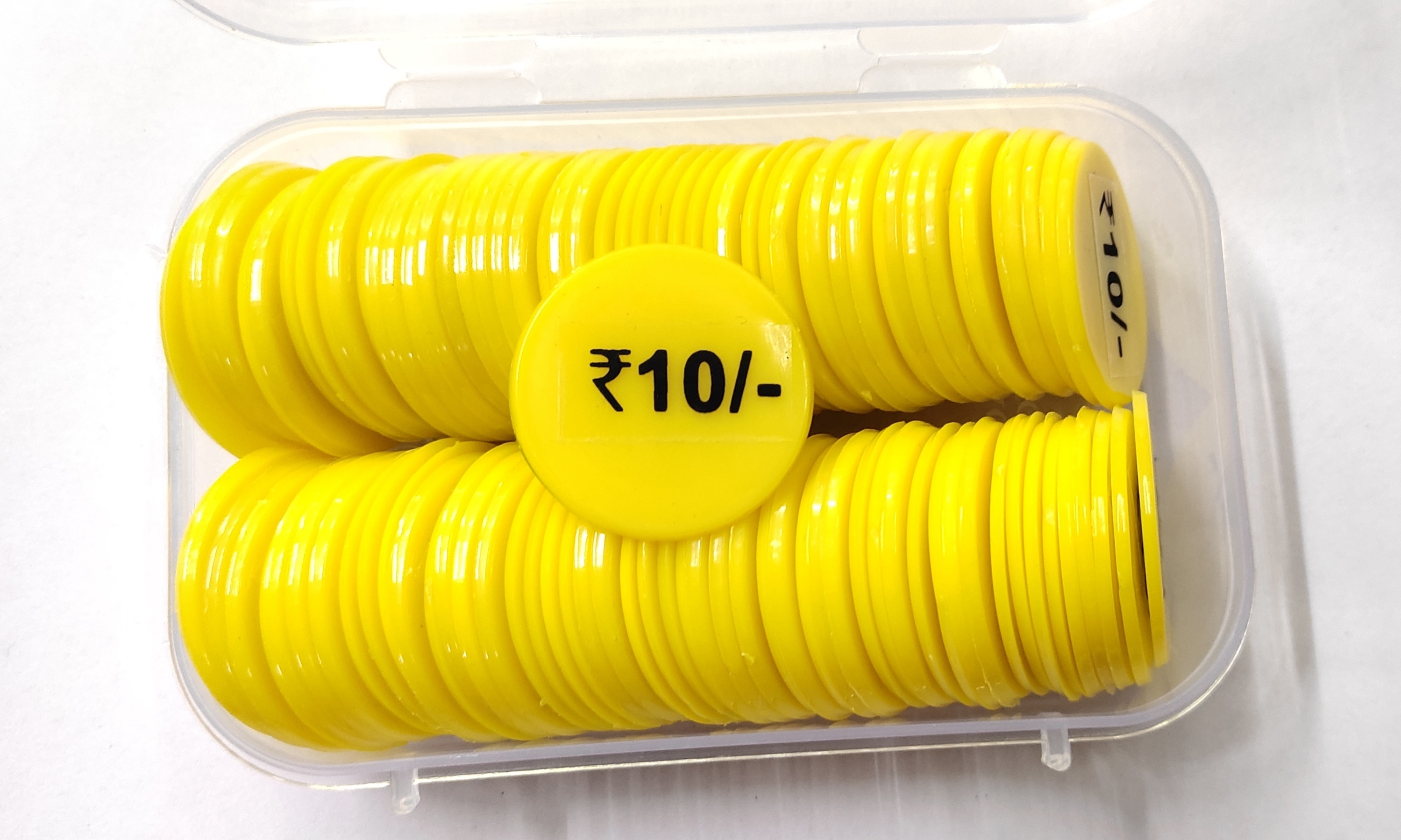 Multicolor Token Coin With Stand