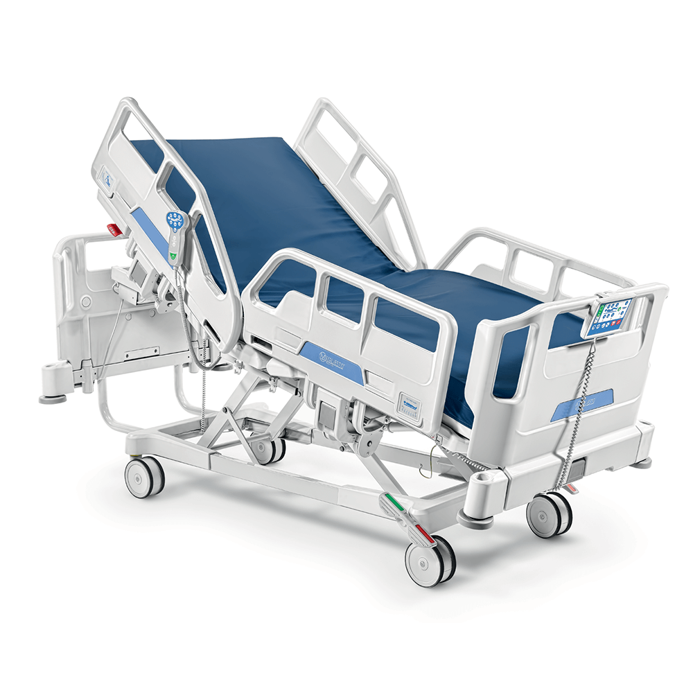 Electric Icu Bed - 210x90x70 Cm, White Iron Material | New, Waterproof, Portable, Electric Power Source, Automatic Operation