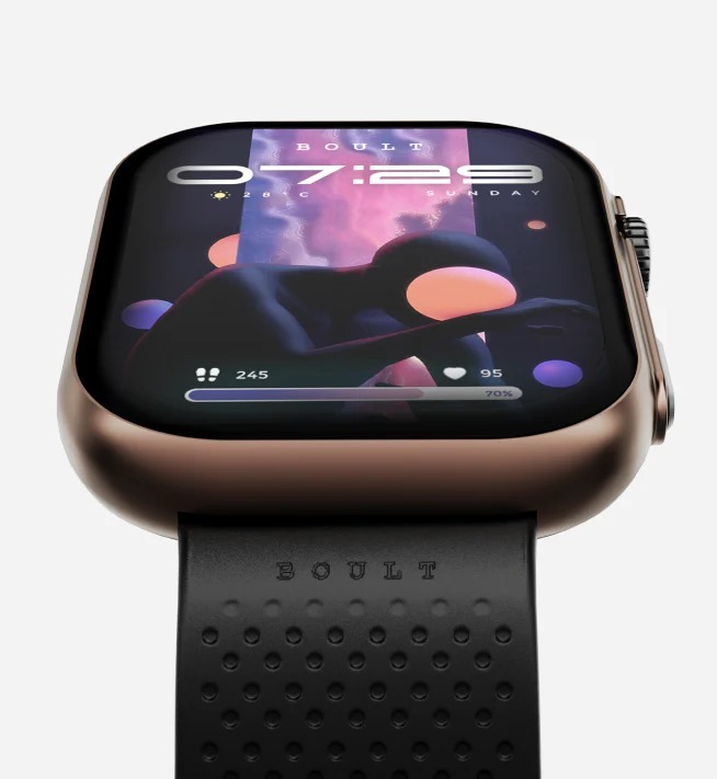 Boult Audio Dive X(s) Smart Watch With Bt Calling 5.3, 2 Hd 1000 Nits Display, Boult Health