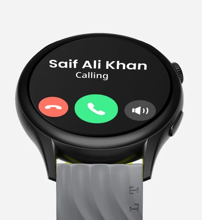 Boult Audio Striker Pro (S) Premium Round Dial Smartwatch With 1.43-inch Amoled Screen, Bt Calling