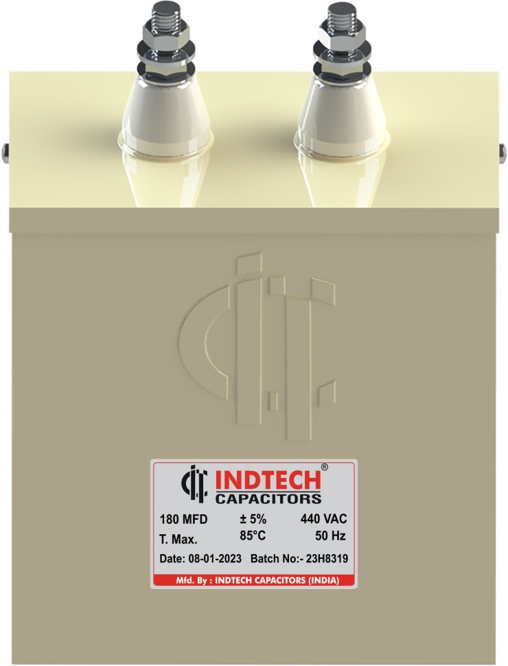 Power Factor Capacitors Duty Box Type - Polypropylene Film, Rated Voltage 440v, +-5% Capacitance Tolerance | Ergonomic Design, Lightweight, High Insulation Resistance