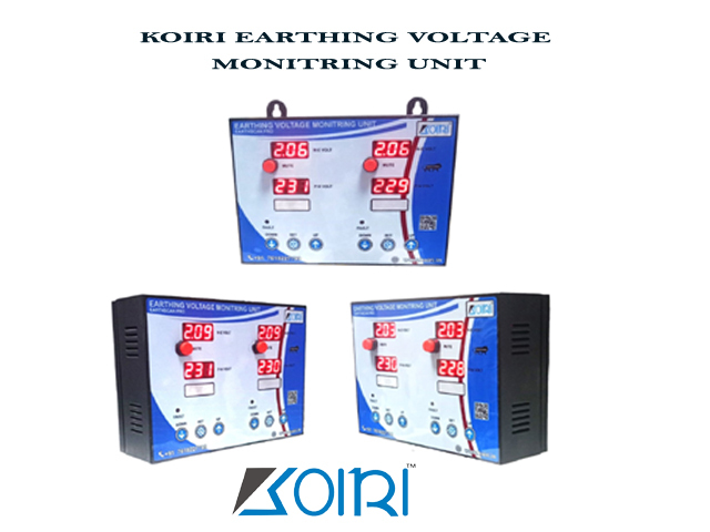 Earthing Voltage Monitoring Unit Voltmeter