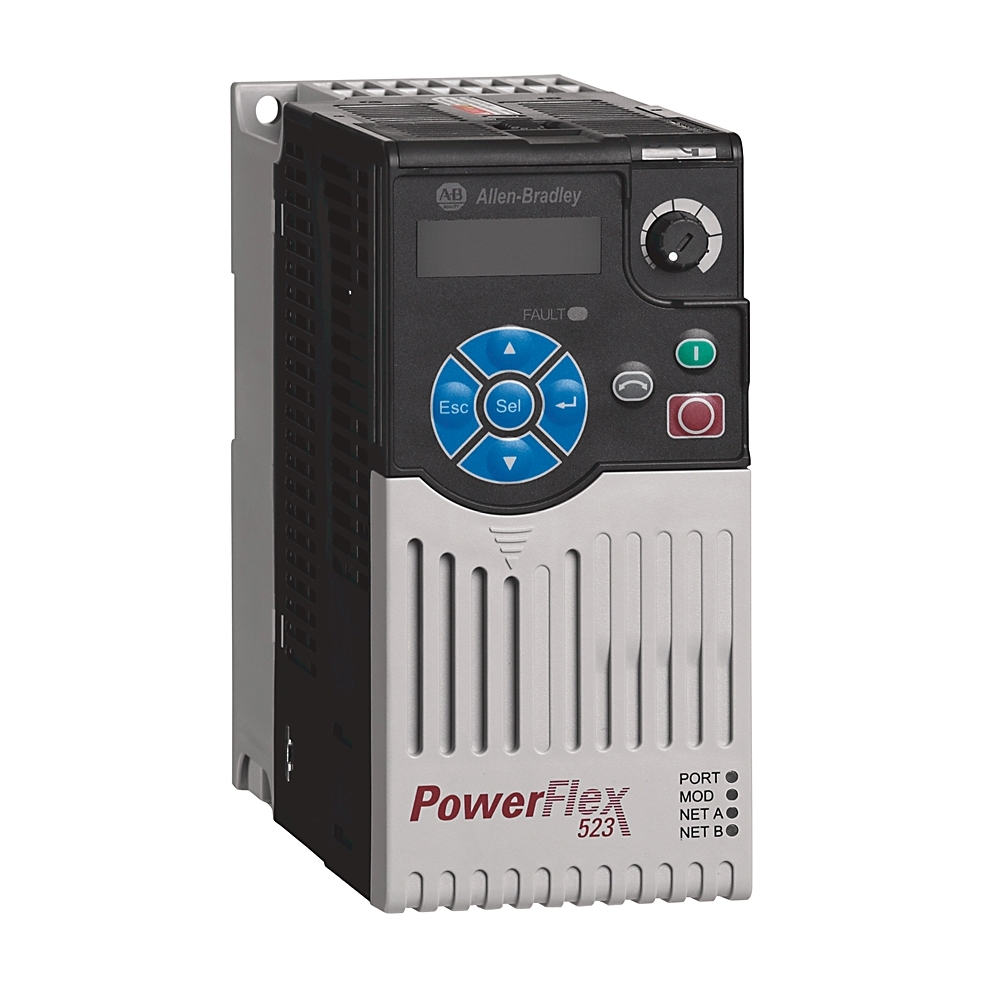 25ad4p0n104, Powerflex 523 1.5kw (2hp) Ac Drive, 5 Hp