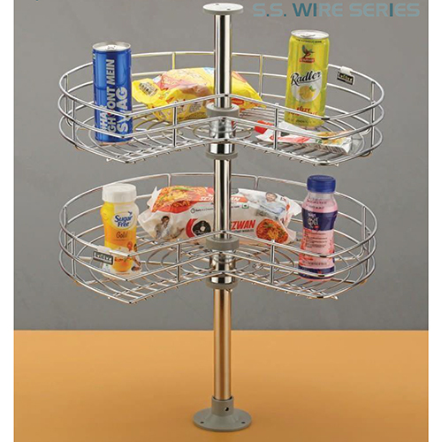 Ss Wire Carousel Unit - Color: Different Available