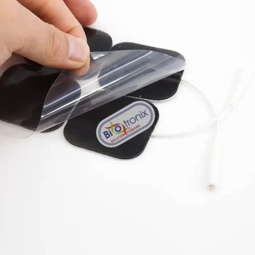 High-quality Self-adhesive Electrode Pads For Ems Devices - Professional Grade Material, 50x50 Mm, 2 Mm Pin Size | 24 Electrodes Total, Compatible With Tens & Ift Machines