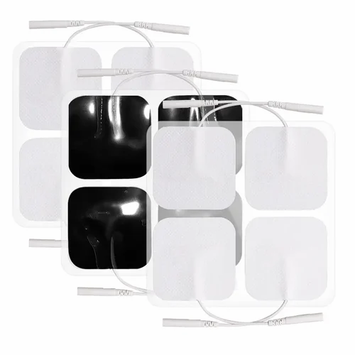 Long-lasting Self-adhesive Electrode Pads For Tens And Ems Units - Durable 50x50mm, 24 Electrodes | Compatible With Multiple Stimulators, Comfortable For All Skin Types