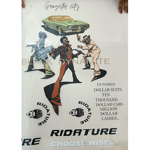 Dtf Stickers - High-quality Vinyl Material Durable And Vibrant Print Finish For Custom Designs