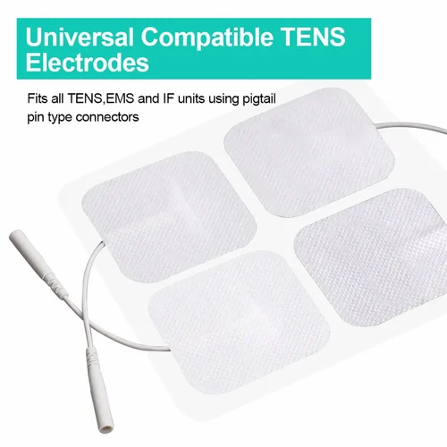 Ift Electrode Pads - Reusable, Durable, Skin-friendly Material | Recommended For Shoulder, Joints, Cervical, Back, Muscles, Nerves