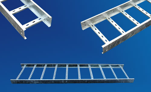 Gi Ladder Cable Tray - Color: Silver