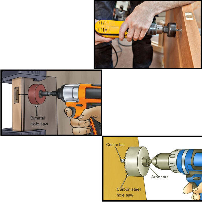 19-64mm Hole Saw Kit