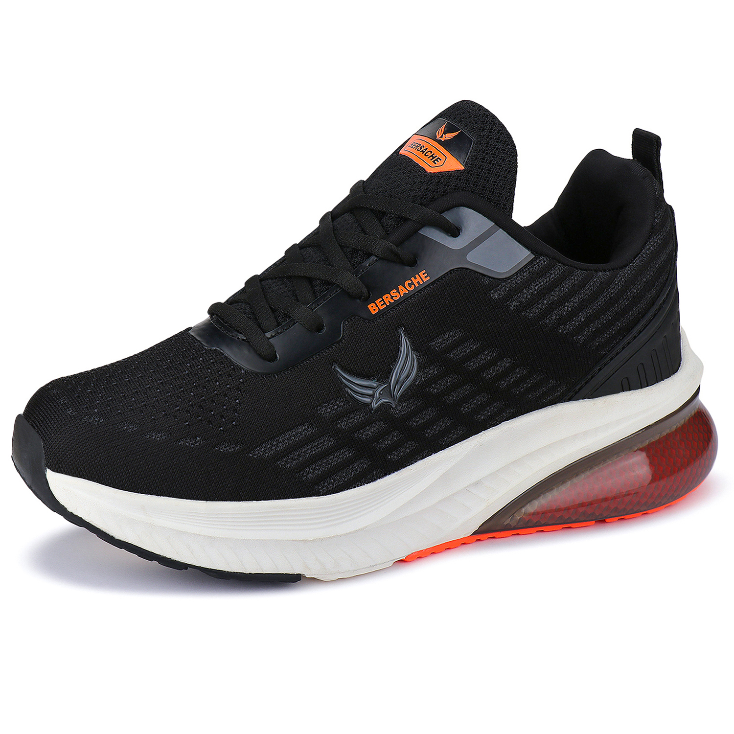 Men's Sports Shoes - Canvas Material, Size 6x10, Black Color | Durable, Lightweight, Slip-resistant, Ideal For All Occasions