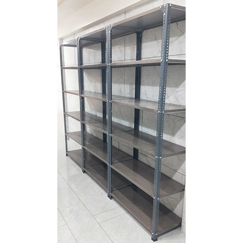 6 Tier Iron Storage Racks - Color: Silver Grey