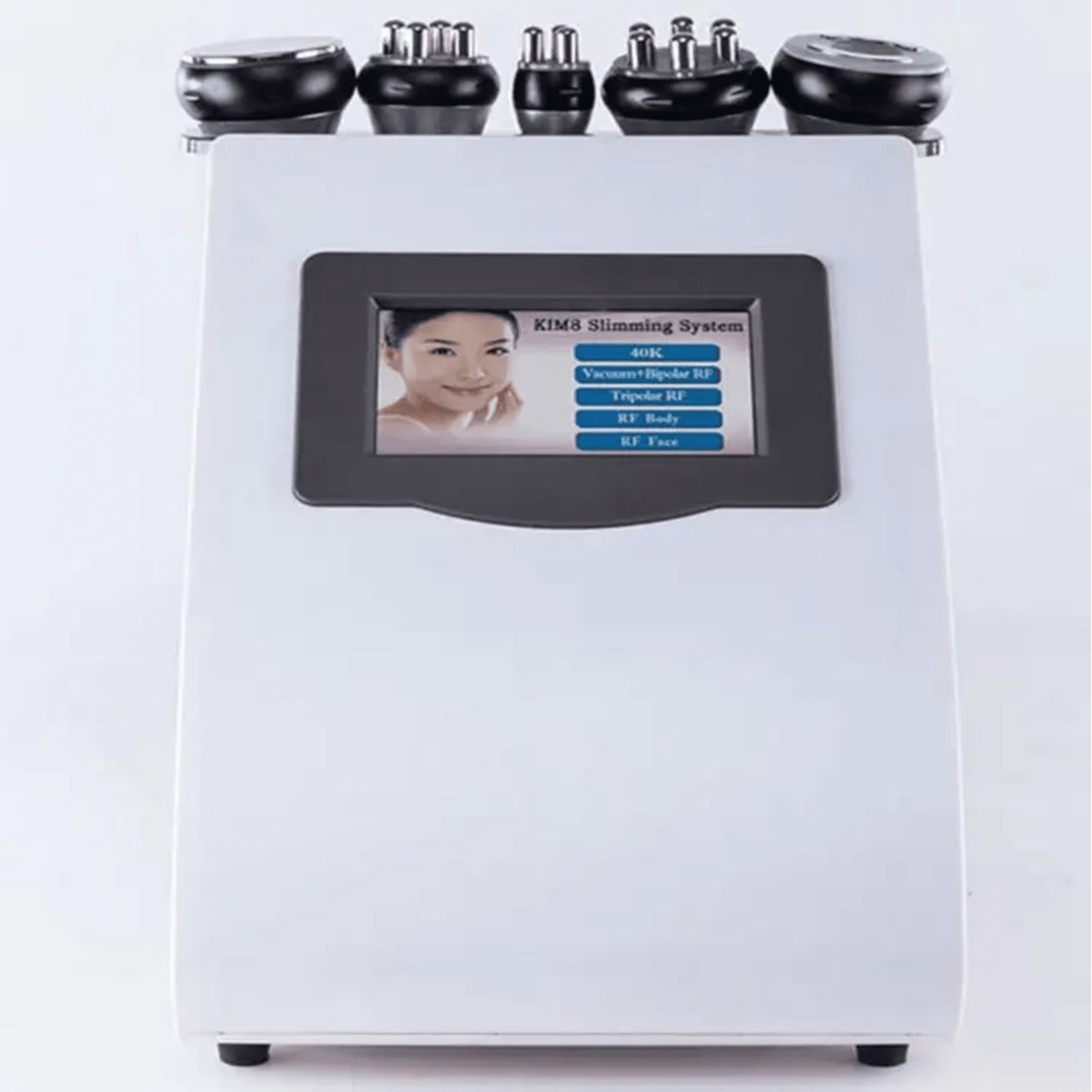 Ultrasonic Cavitation Rf Slimming Machine - 350w, Touch Screen Interface | Non-invasive Body Contouring, Effective Fat Reduction, 5 In 1 Portable Device