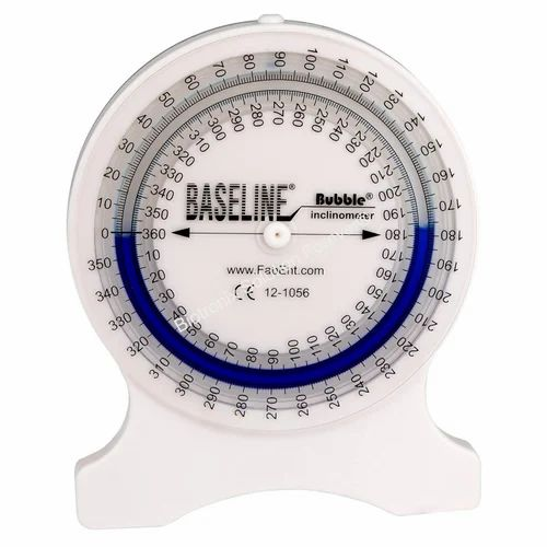 Physiotherapy Bubble Inclinometer Wide Use Therapy Inclinometer Anti-leak Swivel Dial Precise Office